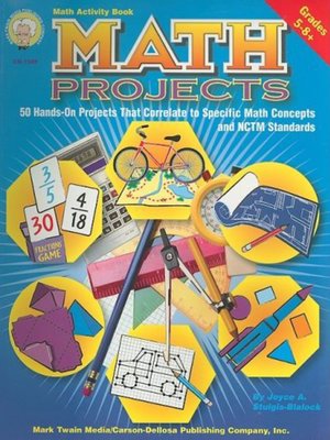 cover image of Math Projects, Grades 5 - 8+